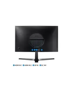 מסך מחשב 23.5 גיימינג קעור בעל קצב רענון של 144Hz שחור SAMSUNG C24RG50FZP Odyssey