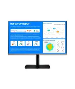 מסך מחשב 23.8 שטוח פאנל IPS עם שוליים דקים SAMSUNG S24R650FDR 75Hz FHD