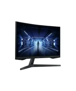 מסך מחשב 26.9 גיימינג קעור בעל קצב רענון של 144Hz שחור SAMSUNG C27G55TQBMR Odyssey G5