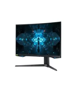מסך מחשב 26.9 גיימינג קעור בעל קצב רענון של 240Hz שחור SAMSUNG C27G75TQSP Odyssey G7