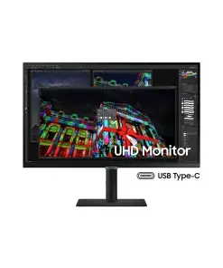 מסך מחשב 26.9 שטוח ברזולוציה של 4K UHD ופנל IPS שחור SAMSUNG S27A804UJM Odyssey