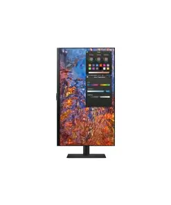 מסך מחשב 27 שטוח ברזולוציה של 4K UHD ופנל IPS שחור SAMSUNG S27B800PXM Odyssey S8