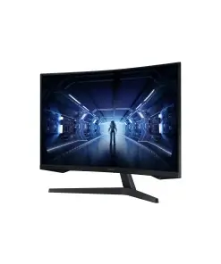 מסך מחשב 31.5 גיימינג קעור בעל קצב רענון של 144Hz שחור SAMSUNG C32G55TQBR Odyssey G5