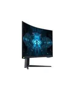 מסך מחשב 31.5 גיימינג קעור בעל קצב רענון של 240Hz שחור SAMSUNG C32G75TQSP Odyssey G7