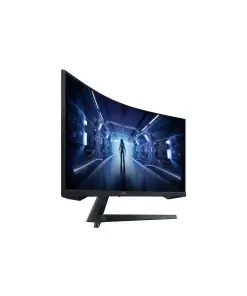 מסך מחשב 34 גיימינג קעור בעל קצב רענון של 165Hz שחור SAMSUNG C34G55TWWP Odyssey G5