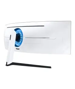 מסך מחשב 48.7 גיימינג קעור QLED לבן קצב רענון 240Hz שחור SAMSUNG C49G95TSSM Odyssey G9