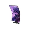 מסך מחשב 55 גיימינג קעור QLED לבן קצב רענון 165Hz שחור SAMSUNG S55BG970NM Odyssey