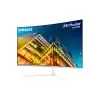 מסך מחשב חכם 31.5 קעור ברזולוציה של 4K UHD ופנל VA לבן SAMSUNG U32R591CWP Odyssey