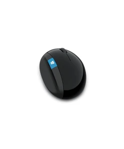עכבר ארגונומי אלחוטי חיבור USB עד 10 מטר חברת מיקרוסופט Microsoft 5LV-00002 Bluetooth