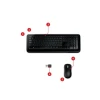 עכבר ומקלדת חוטית חיבור USB עד 5 מטר חברת מיקרוסופט Microsoft PY9-00015 Bluetooth