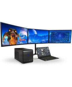 פתרון להרחבת כרטיס eGFX Breakaway Box 650 בצבע שחור SONNET 732311012716