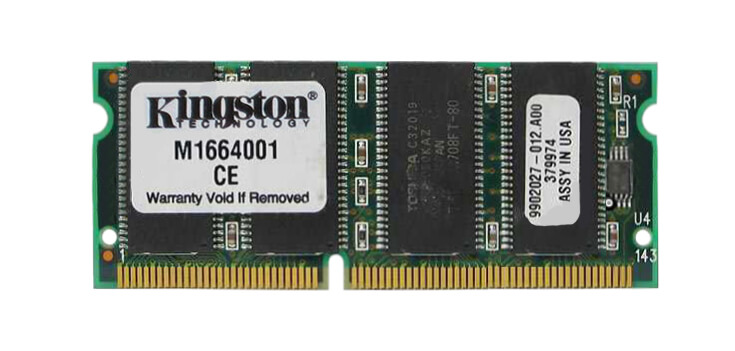 זיכרון כולל 128MB PC66 66MHz non-ECC בצבע ירוק HyperX | M1664001 ...