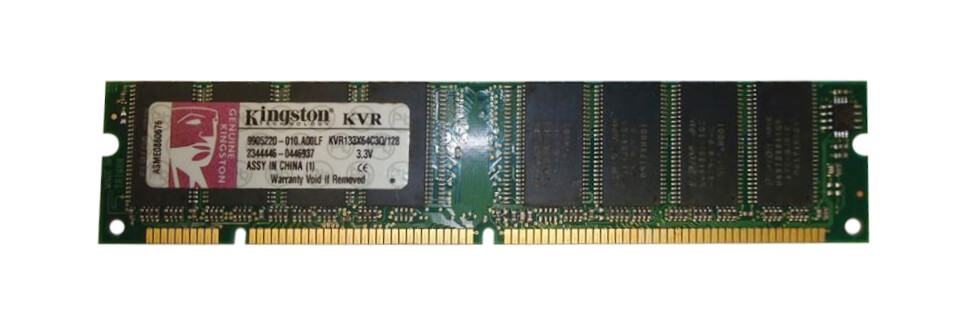 זיכרון כולל 128MB SDRAM PC133 133MHz non-ECC בצבע ירוק HyperX ...