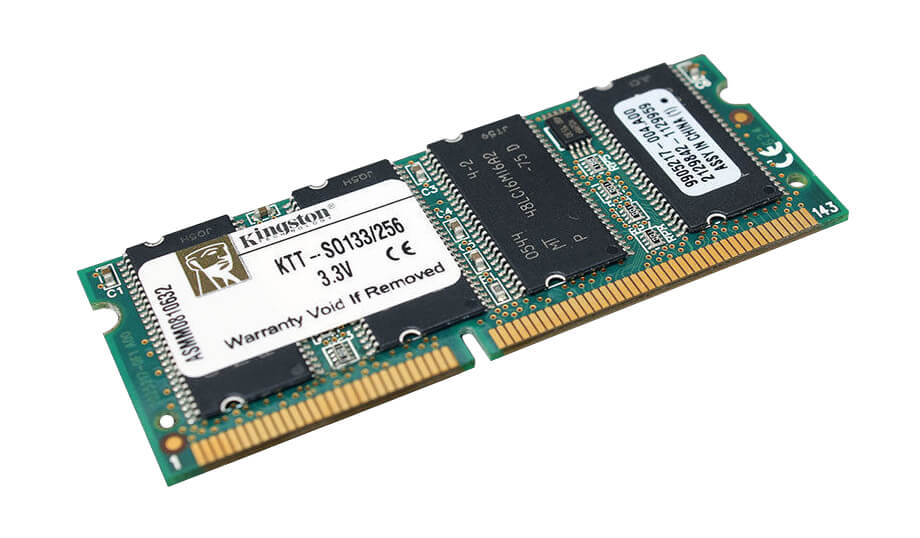 זיכרון כולל 256MB PC133 133MHz non-ECC בצבע ירוק HyperX | KTT-S0133/256 ...