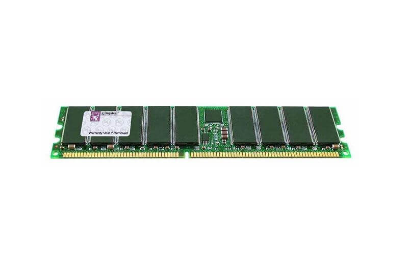 זיכרון כולל 512MB DDR-266MHz PC2100 ECC בצבע ירוק HyperX | KVR266X72RC2 ...