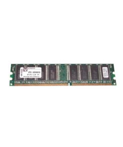 זיכרון כולל 2GB Kit (2x1GB) DDR-266MHz PC2100 ECC בצבע ירוק HyperX KTD-WS450E2G