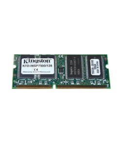 זיכרון כולל 128MB PC100 100MHz non-ECC Unbuffered CL3 בצבע ירוק HyperX KTD-INSP7500128