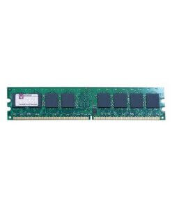 זיכרון כולל 1GB (2x512MB) DDR Non ECC PC-2100 266Mhz בצבע ירוק HyperX KTD-WS4501G