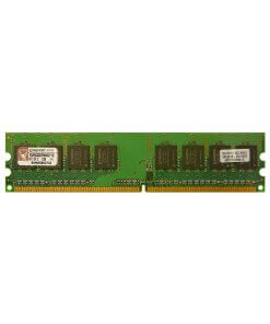 זיכרון כולל 1GB Kit (2 X 512MB) PC2-4200 DDR2-533MHz בצבע ירוק HyperX KVR533D2N4K21G