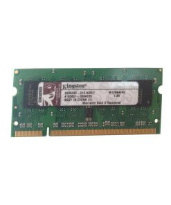 זיכרון כולל 1GB PC2-4200 DDR2-533MHz non-ECC בצבע שחור HyperX M12864E40