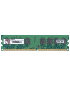 זיכרון כולל 1GB PC2-6400 DDR2-800MHz non-ECC בצבע ירוק HyperX KVR800D2N51G