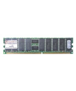 זיכרון כולל 1GB PC2700 DDR-333MHz Registered ECC בצבע ירוק HyperX KVR333X72RC251GD