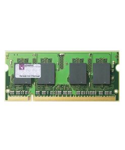 זיכרון כולל 256MB DDR2 SoDimm Non ECC PC2-4200 533Mhz בצבע ירוק HyperX KTM-TP3840256