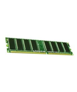 זיכרון כולל 256MB Kit (2x128MB) DDR-333MHz PC2700 Non-ECC בצבע ירוק HyperX KVR333X64C25K2256