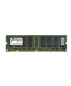 זיכרון כולל 256MB PC133 133MHz non-ECC בצבע ירוק HyperX KVR133X64C2256
