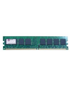 זיכרון כולל 512MB (2x256MB) DDR Non ECC PC-2100 266Mhz בצבע ירוק HyperX KTD-WS450512