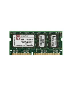 זיכרון כולל 512MB PC133 133MHz non-ECC Unbuffered CL3 בצבע ירוק HyperX KTM-TP133512