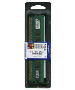 זיכרון כולל 512MB PC2-3200 DDR2-400MHz ECC Registered CL3 בצבע ירוק HyperX KTD-WS670512