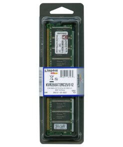זיכרון כולל 512MB PC2100 DDR-266MHz Registered ECC בצבע ירוק HyperX KVR266X72RC25512