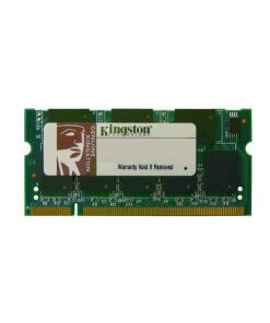 זיכרון כולל 512MB PC2700 DDR-333MHz non-ECC בצבע ירוק HyperX KVR333X64SC25512