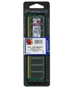 זיכרון כולל 512MB PC3200 DDR-400MHz ECC Unbuffered CL3 בצבע ירוק HyperX KTH-XW4100A512