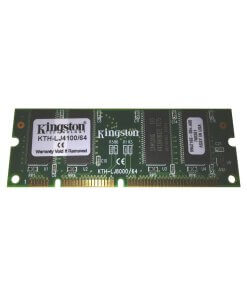 זיכרון כולל 64MB 100MHz PC100 Non-ECC Unbuffered CL2 בצבע ירוק HyperX KTH-LJ410064