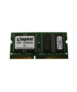 זיכרון כולל 64MB PC100 100MHz non-ECC Unbuffered CL2 בצבע ירוק HyperX KTM-TP390X64