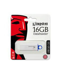 זיכרון נייד USB לשמירת נתונים זיכרונות ניידים 16GB קינגסטון Kingston DTIG416GB USB Flash Drive