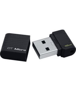 כונן זיכרון קטן 16GB חיבור USB2.0 מהיר Kingston DTMCK16GB 16GB USB2.0 Micro Flash Drive