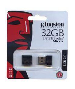 כונן זיכרון קטן 32GB חיבור USB2.0 מהיר Kingston DTMCK32GB 32GB USB2.0 Micro Flash Drive