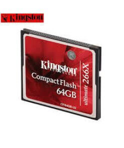 כרטיס זיכרון 16GB קינגסטון Kingston CF16GB-U CompactFlash Card 16GB Flash Memory
