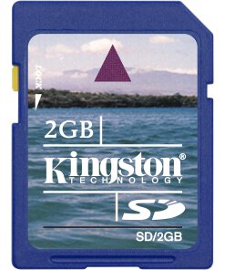 כרטיס זיכרון 2GB קינגסטון Kingston SD2GB CompactFlash Card 2GB Flash Memory