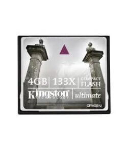 כרטיס זיכרון 4GB קינגסטון Kingston CF4GB-U CompactFlash Card 4GB Flash Memory