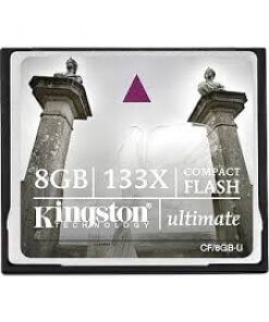 כרטיס זיכרון 8GB קינגסטון Kingston CF8GB-U CompactFlash Card 8GB Flash Memory