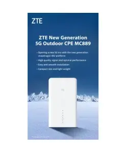 נתב חיצוני תומך דור 5G בעל ביצועים גבוהים המתאים לכל ספקיות הסלולר ZTE MC889