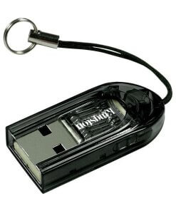 קורא כרטיסי זיכרון חיצוני חיבור USB2.0 מהירות גבוהה Kingston FCR-MRB Mobile Lite USB microSD Reader