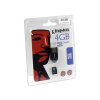 קורא כרטיסי זיכרון חיצוני חיבור USB2.0 מהירות גבוהה Kingston FCR-MRB+SDC44GB MicroSD Flash Card + Reader