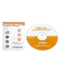 קורא/כותב כרטיסי זיכרון חיצוני חיבור USB2.0 מהירות גבוהה Kingston | FCR-HS26/1 | Hi-Speed Reader CF