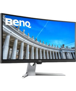 מסך מחשב קעור 35 אינץ' 144 IPS שטוח בצבע שחור BenQ EX3501R