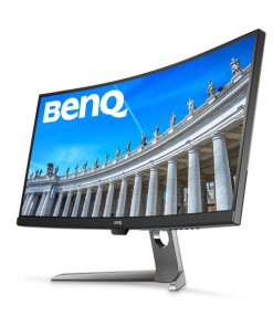 מסך מחשב קעור 35 אינץ' 144 IPS שטוח בצבע שחור BenQ EX3501R